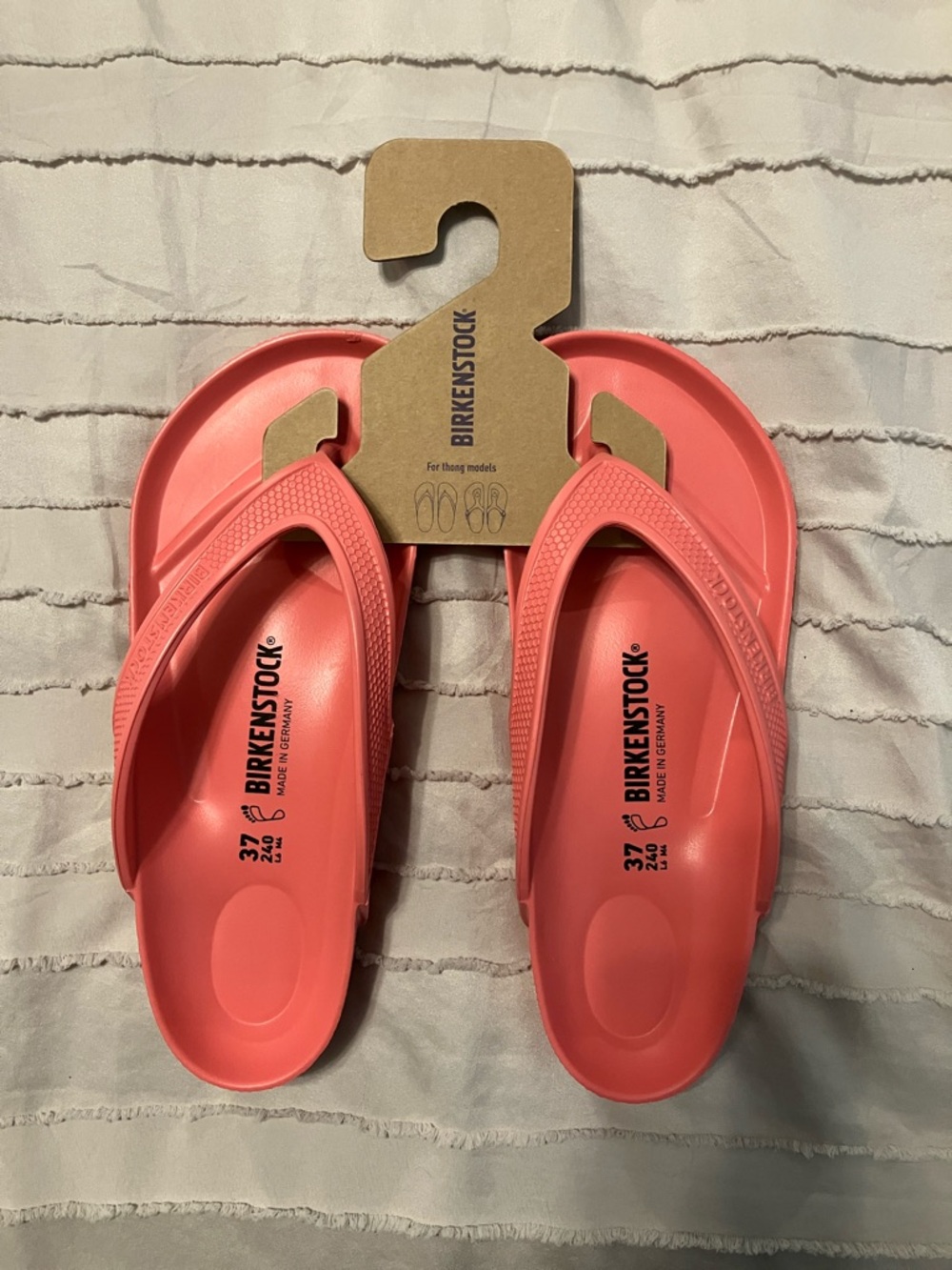 Birkenstock “Watermelon” EVA Recovery Slide Sandals (EU37/US 6/6.5)
